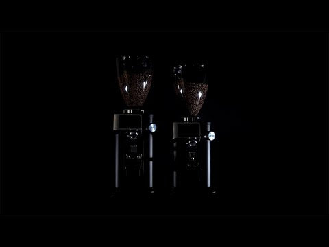 Video demonstration of REV Titan WAM espresso grinder weighing accuracy and fast grinding
