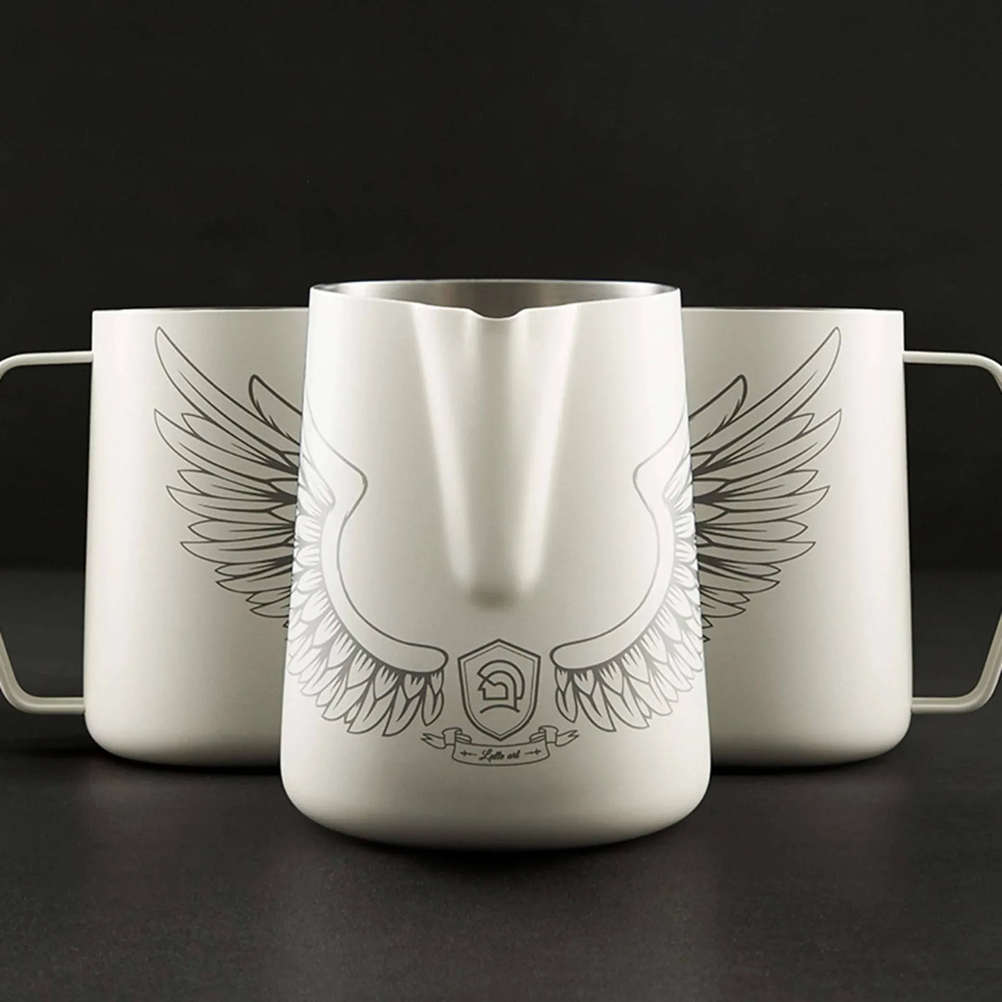 zeroHero Angel Racer Milk Frothing Pitcher